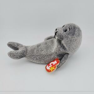 Ty Beanie Baby SLIPPERY The SEAL - NWT